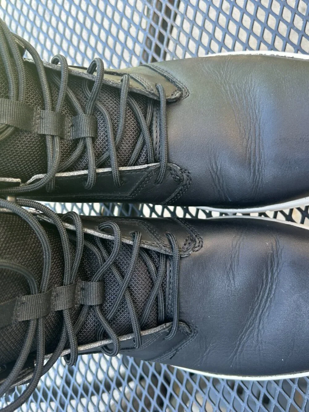 Timberland Graydon Hoverlite Boots Men's Size 8 Black Leather Ankle Sneaker